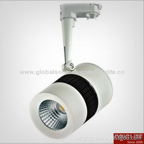 SAA Listed LED Track Light, 30W, 85-245V AC, Lifud Power, BridgeLux Chip, COB LED, 3yrs Warranty